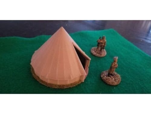 Wargaming Terrain Bell Tent Various Scales Historical Wargaming (US tariffs are pre-paid by us)