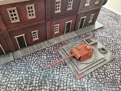 Wargaming Terrain WWII German Pantherturm Various Scales Historical Wargaming