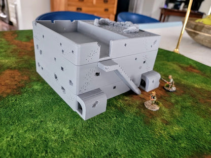 Wargaming Terrain Tarawa Japanese Command Bunker Various Scales Historical Wargaming