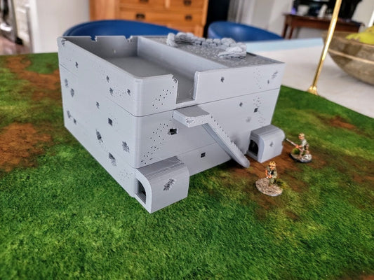 Wargaming Terrain Tarawa Japanese Command Bunker Various Scales Historical Wargaming