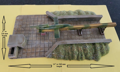 Wargaming Terrain V1 Rocket Launch Site Various Scales Historical Wargaming