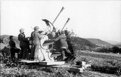 WWII German 37mm Flak Zwilling 43 Various Scales Historical Wargaming (US tariffs are pre-paid by us)