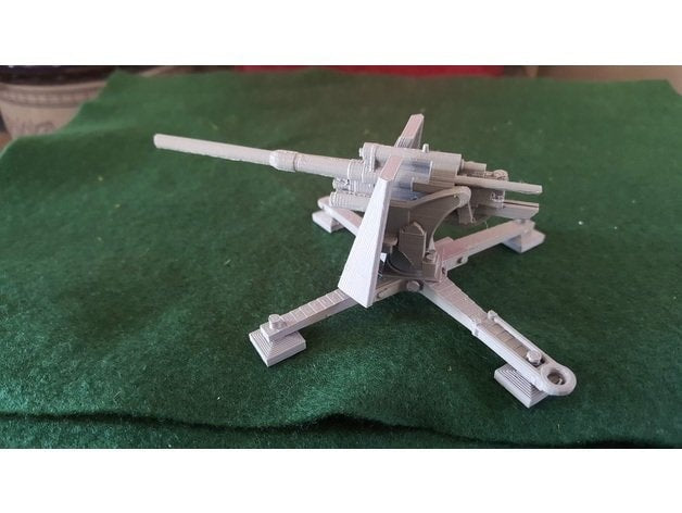 WWII German Flak 36 88mm Gun Various Scales Historical Wargaming