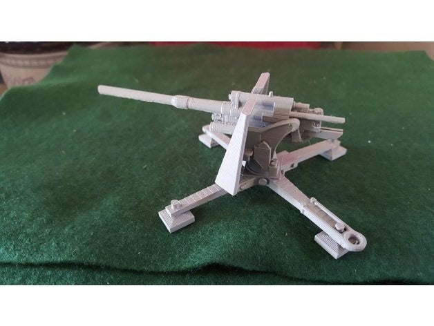 WWII German Flak 36 88mm Gun Various Scales Historical Wargaming (US tariffs are pre-paid by us)