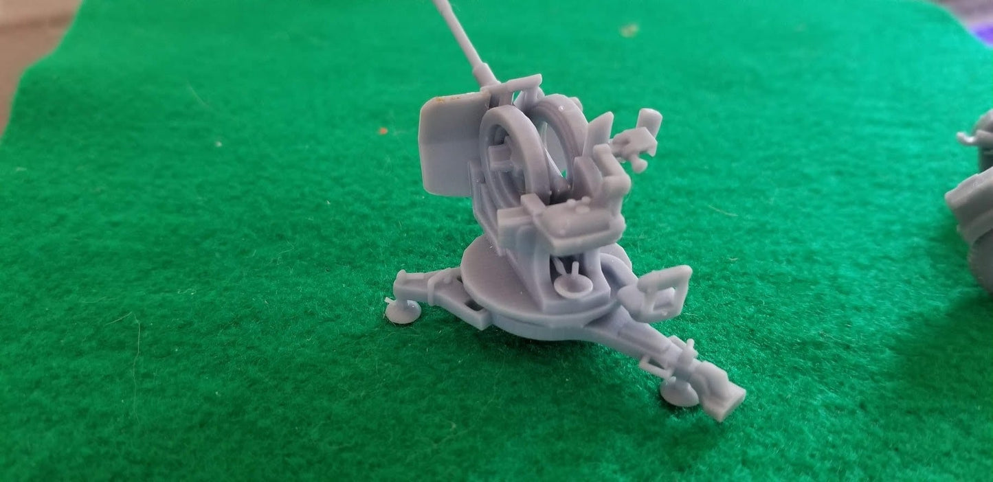 WWII German Flak 38 20mm Autocannon Various Scales Historical Wargaming (US tariffs are pre-paid by us)