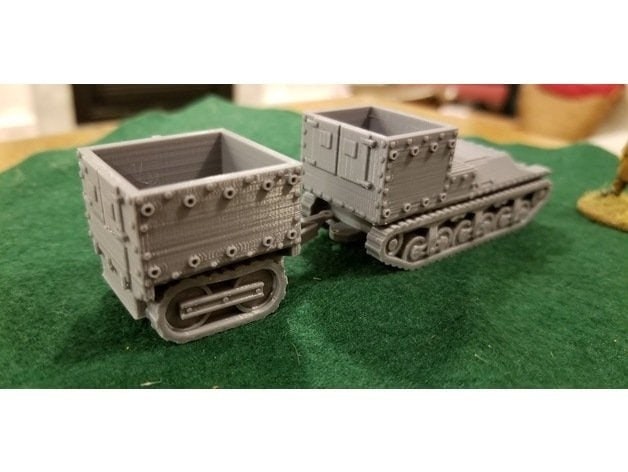 WWII German Lorraine 37L Armoured Carrier Various Scales Historical Wargaming (US tariffs are pre-paid by us)