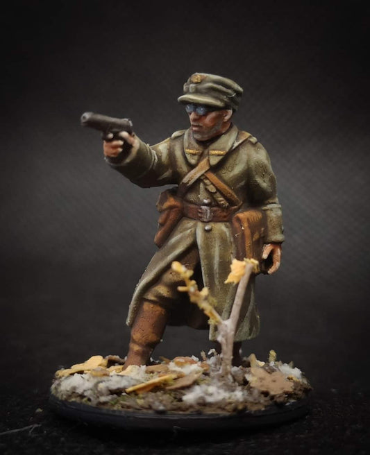 WWII Polish People's Army Officer Various Scales Historical Wargaming