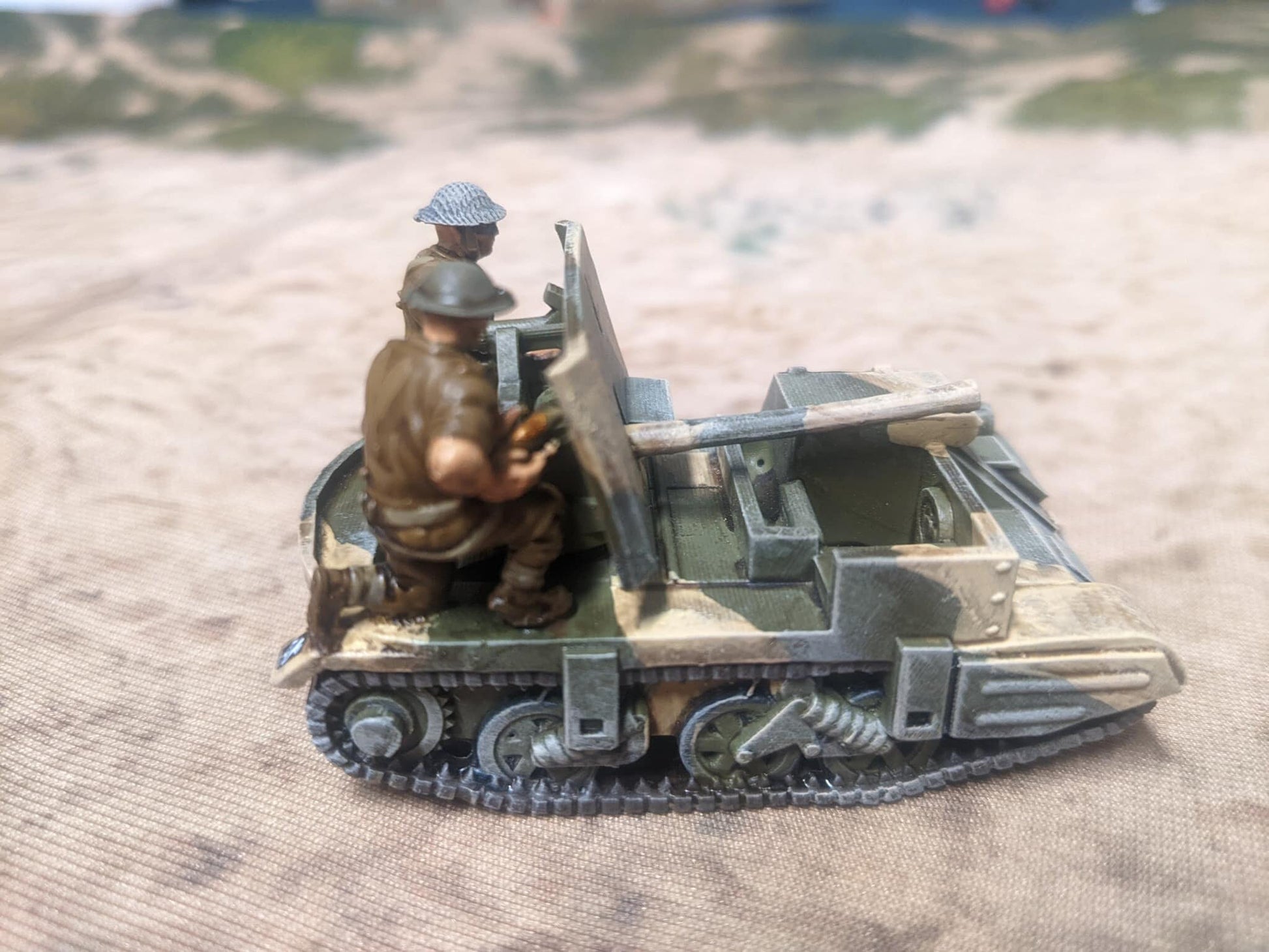 WWII British 2pdr Universal Carrier (crew not included) Various Scales Historical Wargaming (US tariffs are pre-paid by us)