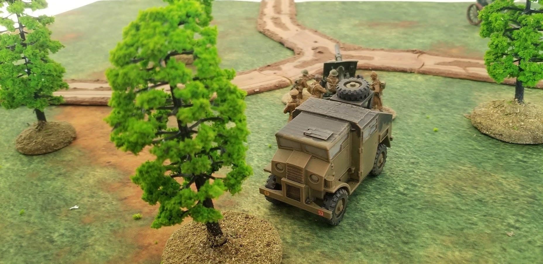 WWII British FAT Artillery Tractor Various Scales Historical Wargaming