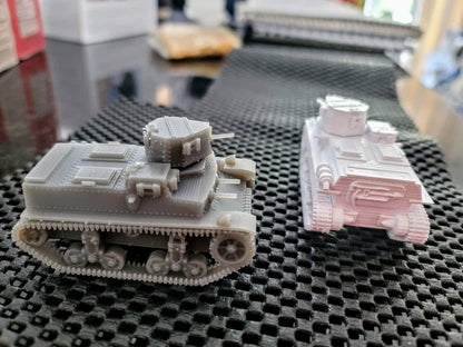 WWII American US Marmon-Herrington Combat Tank Light Series CTLS Light Tank Various Scales Historical Wargaming (1 model)