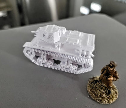 WWII American US Marmon-Herrington Combat Tank Light Series CTLS Light Tank Various Scales Historical Wargaming (1 model)