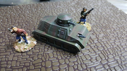WWII Spanish Civil War Trubia Naval Tank Various Scales Historical Wargaming (US tariffs are pre-paid by us)