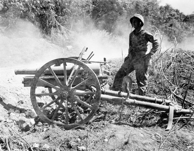 WWII Japanese Type 41 75mm Mountain Gun Various Scales Historical Wargaming