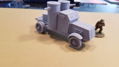 WWII Greek Peerless Armoured Car Various Scales Historical Wargaming