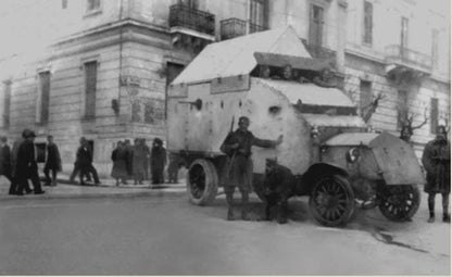 WWII Greek Peerless Armoured Car Various Scales Historical Wargaming