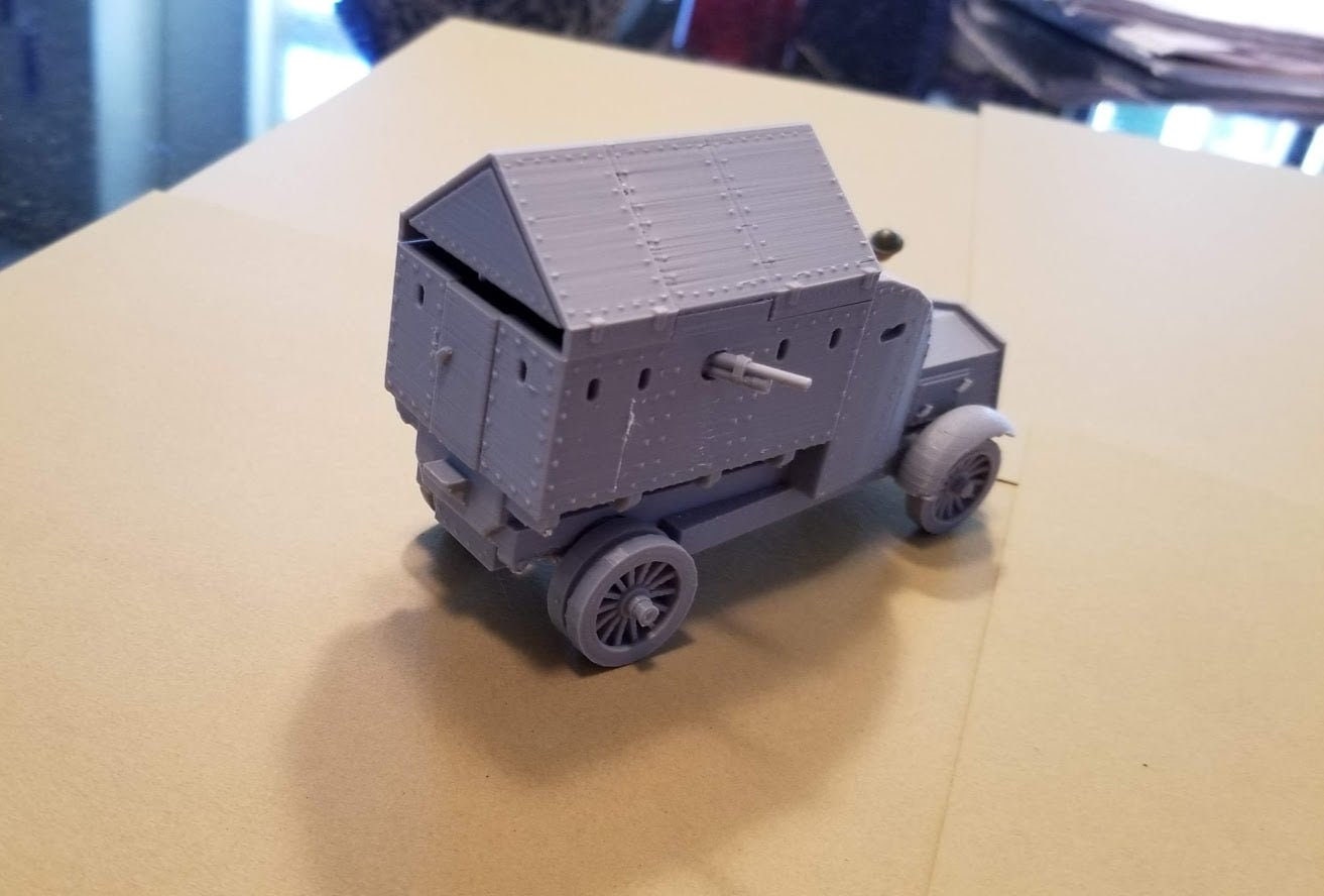 WWII Greek Peerless Armoured Car Various Scales Historical Wargaming (US tariffs are pre-paid by us)