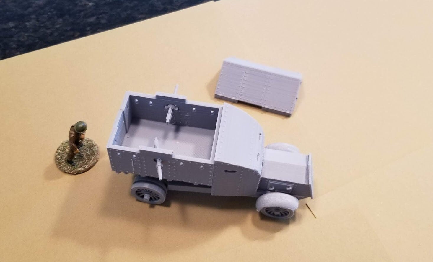 WWII Greek Peerless Armoured Car Various Scales Historical Wargaming