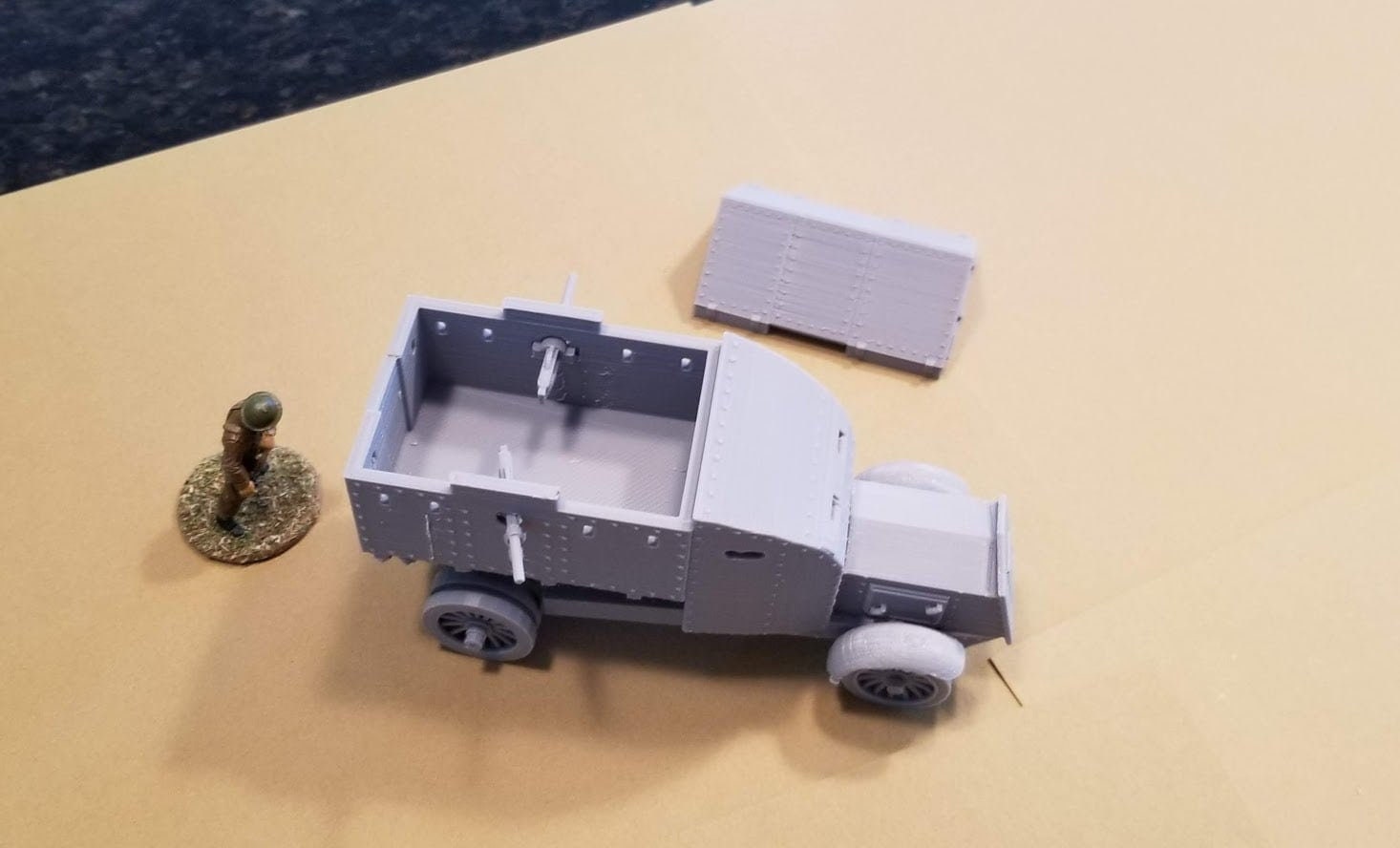 WWII Greek Peerless Armoured Car Various Scales Historical Wargaming (US tariffs are pre-paid by us)
