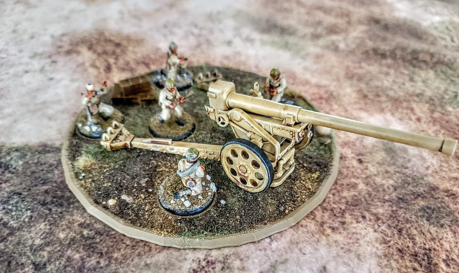 WWII Italian Model 35 Heavy Howitzer (crew not included) Various Scales Historical Wargaming