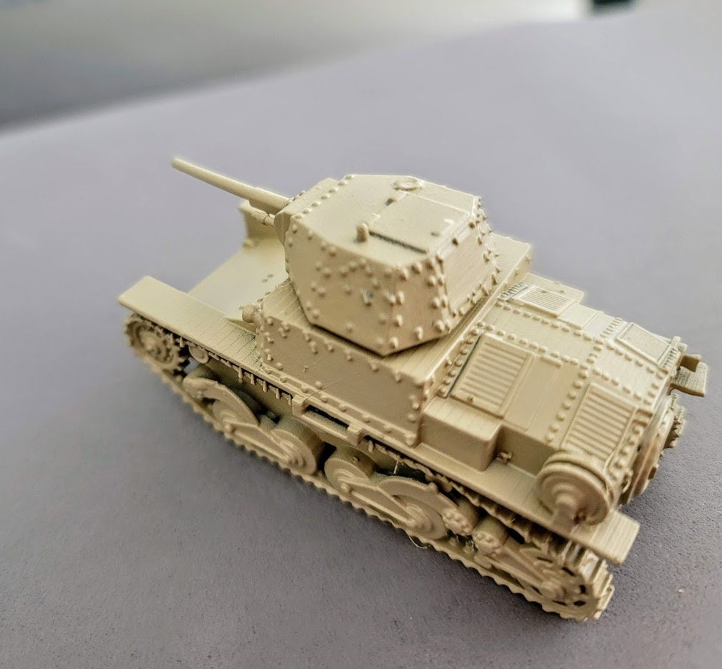 WWII Italian L6 Light Tank Various Scales Historical Scales