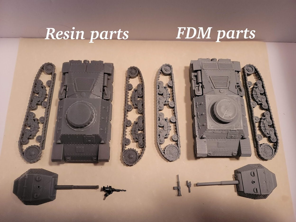 WWII Italian P26/40 Tank Various Scales Historical Wargaming