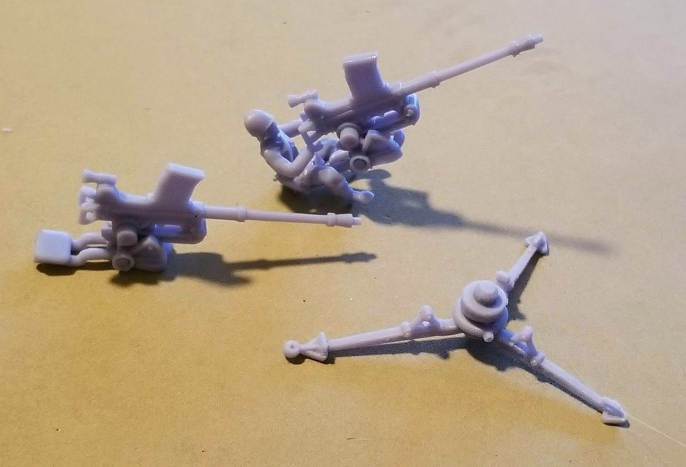 WWII Polish wz.38 FK 20mm Autocannon (2 guns) Various Scales Historical Wargaming