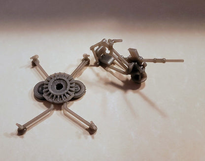WWII Polish Polsten 20mm Autocannon Various Scales Historical Wargaming (1 model) (US tariffs are pre-paid by us)