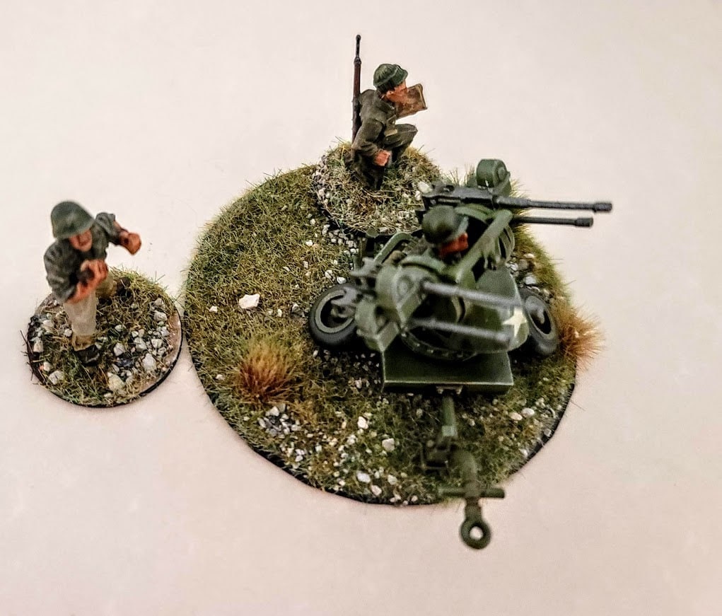 WWII US M45 Autocannon Various Scales Historical Wargaming