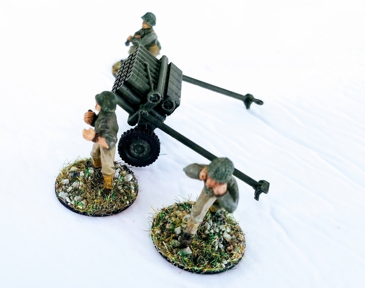 WWII US T66 114mm Multiple Launcher Various Scales Historical Wargaming (US tariffs are pre-paid by us)