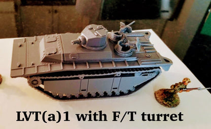 WWII US LVT Amtrac (4 versions) Various Scales Historical Wargaming
