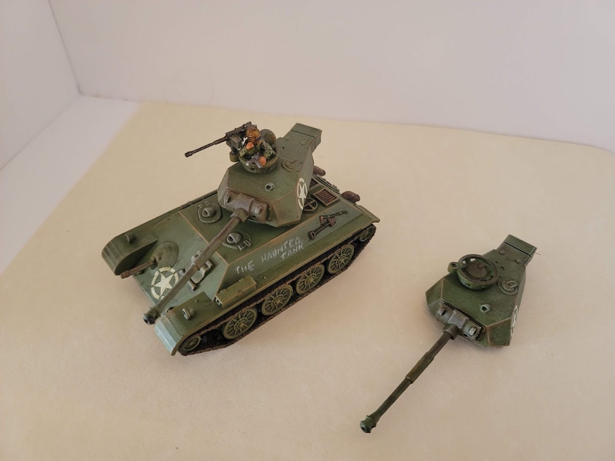 WWII US The Haunted Tank Various Scales Historical Wargaming (US tariffs are pre-paid by us)