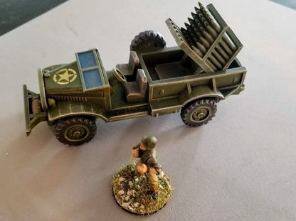 WWII USMC Multi Launcher Truck M-2-4 Various Scales Historical Wargaming (1 model)