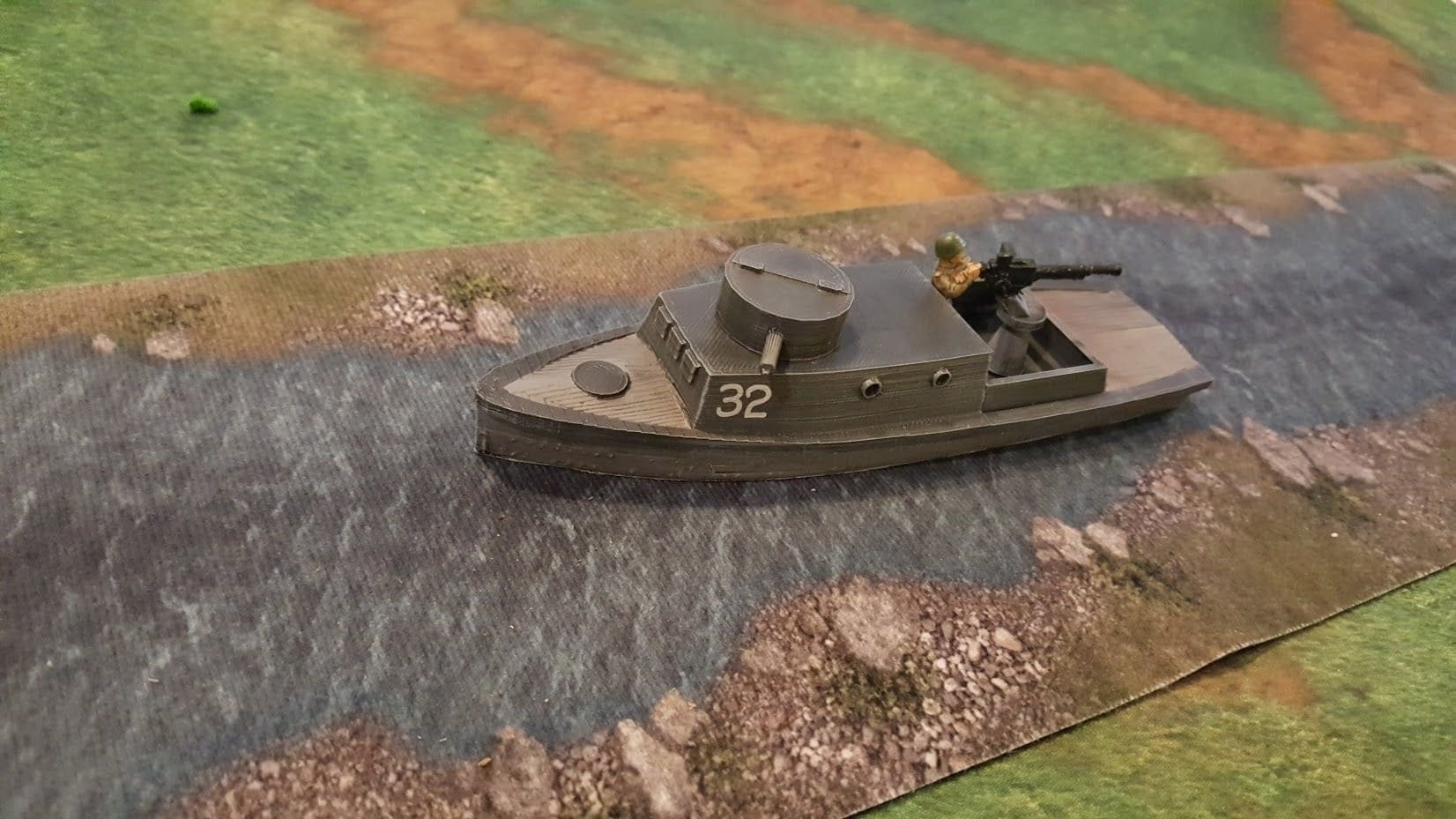 WWII Soviet D-Class Riverine Boat Various Scales Historical Wargaming