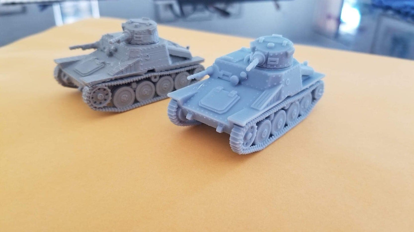 WWII Romanian R1 AH-IV Tankette Various Scales Historical Wargaming