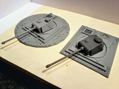 Wargaming Terrain WWII German Pantherturm Various Scales Historical Wargaming