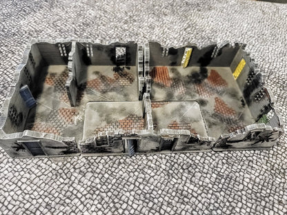 Wargaming Terrain Urban Ruins and Barricade Set Various Scales Historical Wargaming