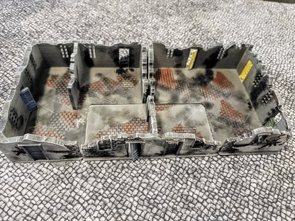 Wargaming Terrain Urban Ruins and Barricade Set Various Scales Historical Wargaming