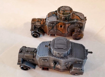 WWII German Ehrhardt E-V/4 Armoured Car Various Scales Historical Wargaming