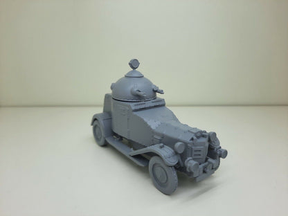 WWII British Vickers Crossley Armoured Car Various Scales Historical Wargaming