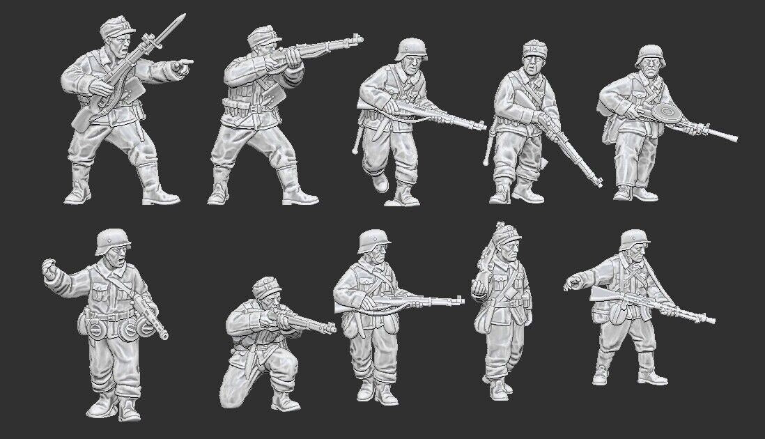 WWII Summer Finnish Soldiers 1st Wave Bundle Various Scales Historical Wargaming