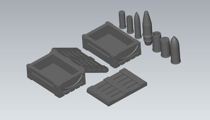 WWII British 8th Army Generic Gun Crew British Various Scales Historical Wargaming