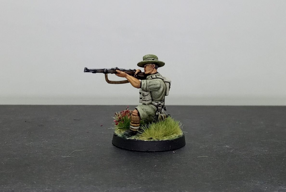 WWII Gurkha Combat Squad (8 models) Various Scales Historical Wargaming