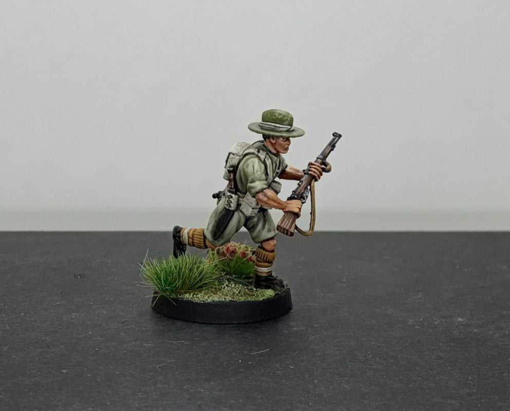 WWII Gurkha Combat Squad (8 models) Various Scales Historical Wargaming