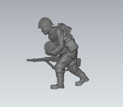 WWII Japanese Assault SNLF Squad (6 models) Various Scales Historical Wargaming (US tariffs are pre-paid by us)