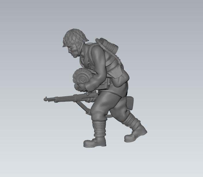 WWII Japanese Assault SNLF Squad (6 models) Various Scales Historical Wargaming (US tariffs are pre-paid by us)