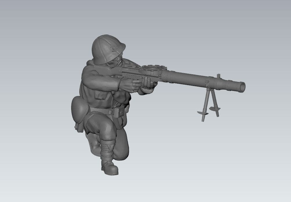 WWII Japanese Assault SNLF Squad (6 models) Various Scales Historical Wargaming (US tariffs are pre-paid by us)