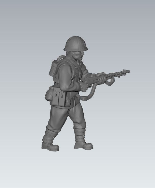WWII Japanese Assault SNLF Squad (6 models) Various Scales Historical Wargaming (US tariffs are pre-paid by us)