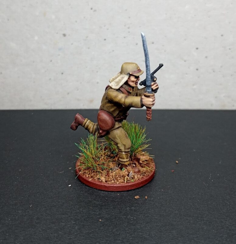 WWII Japanese HQ Officers Set (4 models) Various Scales Historical Wargaming