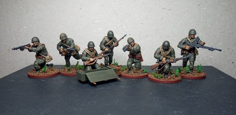 WWII Japanese Navy Paratroopers Squad (7 models) Various Scales Historical Wargaming (US tariffs are pre-paid by us)