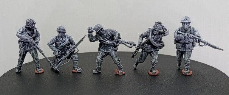 WWII Japanese SNLF Squad (5 models) Various Scales Historical Wargaming (US tariffs are pre-paid by us)